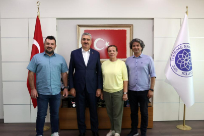 Rektör Şahin'e Ziyaret