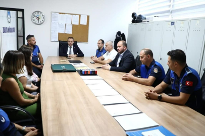 Başkan Bulut Zabıta Müdürlüğü Personeliyle Bir Araya Geldi