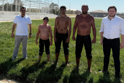 Güreş Okulu Sporcuları Antrenman Yaptı