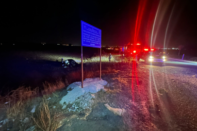 Muratlı'da Korkutan Kaza: Bir Araç Alev Aldı