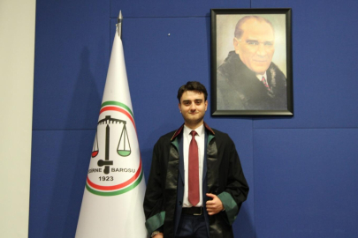 Edirne Barosu'na Yeni Üye