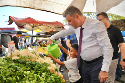 Sarıkurt, Semt Pazarını Ziyaret Etti