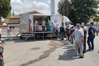 Edirne Belediyesi’nden Yıldırım’da Lokma İkramı