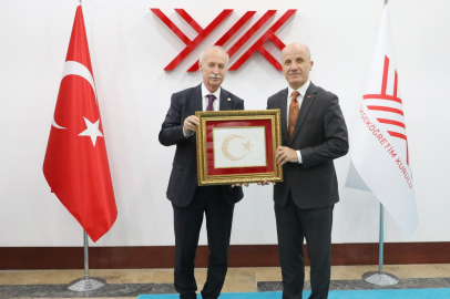 Hatipler’den YÖK Başkanı Prof. Dr. Erol Özvar’a Tebrik Ziyareti