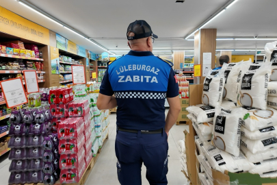 Lüleburgaz Belediyesi’nden Marketlere Atık Denetimi