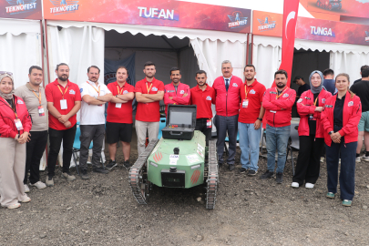 TEKNOFEST İnsansız Kara Aracı Yarışması Tekirdağ'da Sürüyor