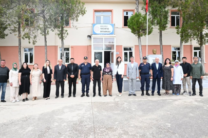 Vali Uğur Turan, Yoğuntaş Köyü’nde Eğitim Hazırlıklarını İnceledi