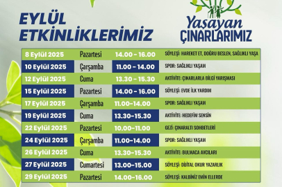 Çorlu Belediyesi’nden 65 Yaş Üstü Vatandaşlara Ücretsiz Etkinlik Programı