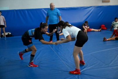 Edirne'de "Kadın Güreşinde Güzel Çalışmalar"