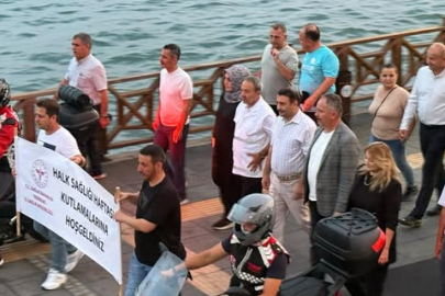 Tekirdağ’da Halk Sağlığı Haftası Yürüyüşü Düzenlendi