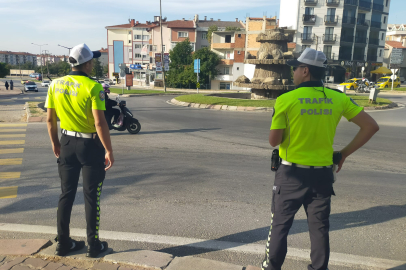 Edirne'de 'Her Kavşağa Polis' Uygulaması