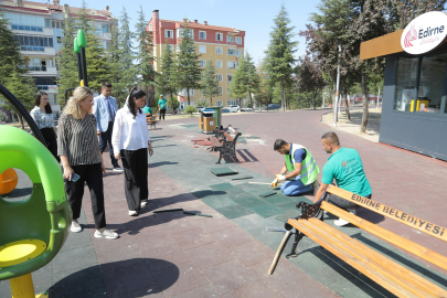 Başkan Gencan, Park ve Peyzaj Çalışmalarını İnceledi