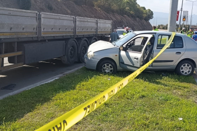 Çan‘Da Trafik Kazası: 1 Ölü 1 Yaralı