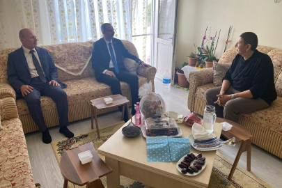 Kaymakam Özderin’den Ziyaret