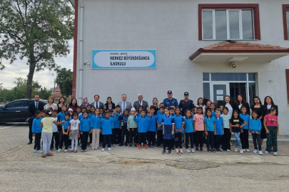 Meriç Kaymakamı Güvenç’ten Merkez Büyükdoğanca İlkokulu’na Ziyaret