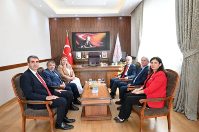 Vali Uğur Turan’dan İl Milli Eğitim Müdürlüğüne Ziyaret