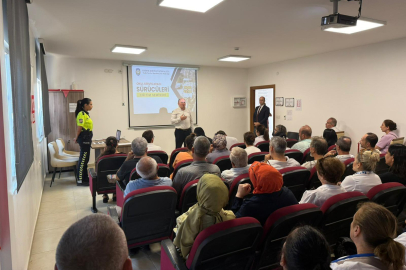 Edirne'de Okul Servis Şoförlerine Eğitim Verildi