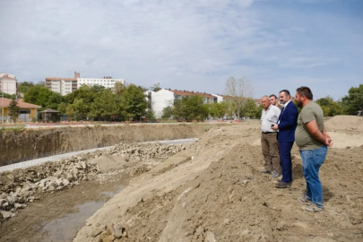 Kırkkavak Deresi’nde Islah Çalışmaları Sürüyor