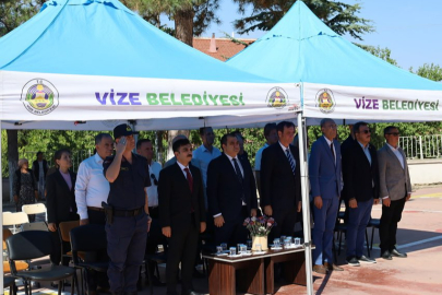 Vize’de İlköğretim Haftası Törenle Kutlandı