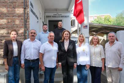 Belgin İba’dan Sabuni Mahallesi Muhtarlığına Ziyaret