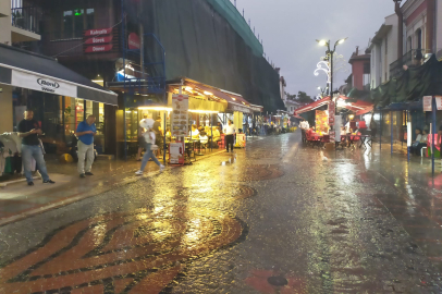 Edirne'de Sağanak Yağış