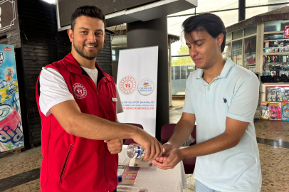 Edirne Otogarında Öğrencilere Bilgilendirme Standı