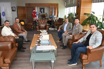 Nallar’dan Rektör Şahin'e Ziyaret