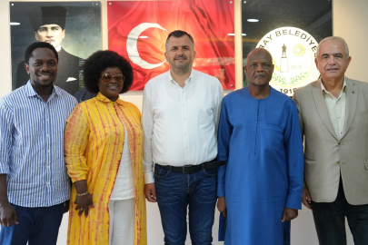 Saray Belediyesi Yabancı Misafirleri Ağırladı