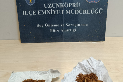Edirne'de Uyuşturucuyla Yakalanan Şüpheli Gözaltına Alındı