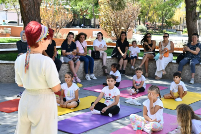 Müze Keşan’da Çocuklar Yoga ile Yeni Sezona Merhaba Dedi