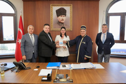 Ahilik Haftası’nda Başkan Filiz Gencan’a Ziyaret