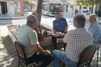 İl Emniyet Müdürü Turanlı Esnaf ve Vatandaşlarla Buluştu