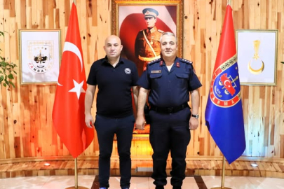 İl Tarım ve Orman Müdürü Karaca’dan Jandarma Komutanı Eskitürk’e Ziyaret