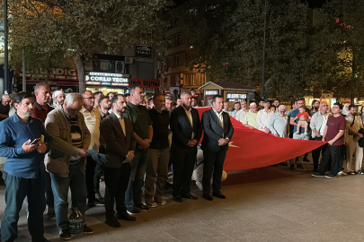 Tekirdağ’da STK’lar Platformu Gazze'deki Kara Operasyonunu Kınadı