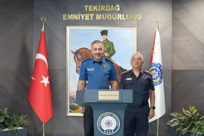 Tekirdağ İl Emniyet Müdürü Turanlı'ya Ziyaret
