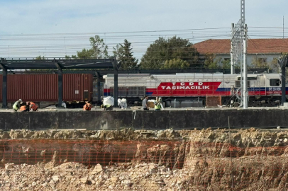 Tren Garında Çalışmalar Hızlandırıldı