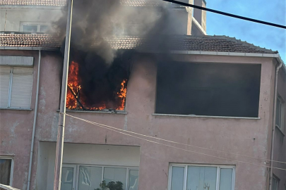 Çanakkale'de Yanan Ev Kullanılamaz Hale Geldi