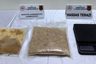 Tekirdağ'da Evinde Sentetik Uyuşturucu Ele Geçirilen Zanlı Tutuklandı
