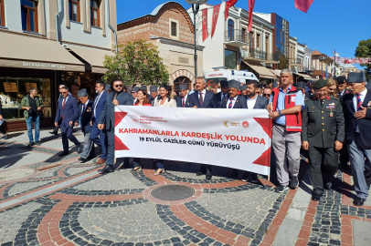 Edirne’de Gazilere Özel Tören