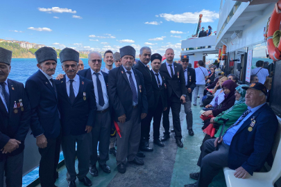 Tekirdağ'da Gaziler Günü Dolayısıyla Tekne Turu Düzenlendi