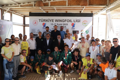 Türkiye Wingfoil Ligi'nin 3. Ayağı Çanakkale'de Tamamlandı