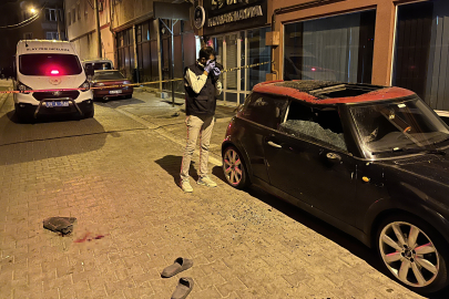 5. Kattan Düşen Genç Adamı Otomobil Kurtardı