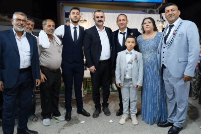 Başkan Ediz Martin, Çınar Tekgöz’ün Sünnet Düğününe Katıldı