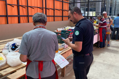 Edirne Emek Pazarı'nda Denetim