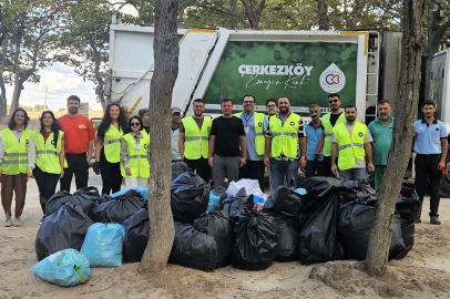 Çerkezköy’de Temizlik Etkinliği