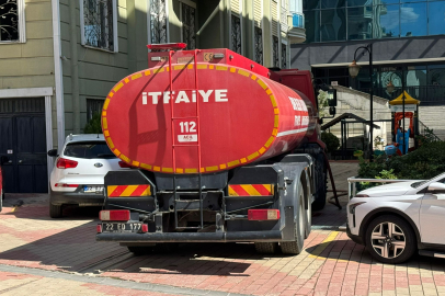 Edirne’de Konutlara İtfaiyeyle Su Taşınıyor