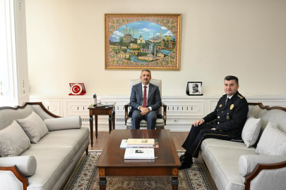 Edirne İl Emniyet Müdürü Ayhan, Vali Sezer’i Ziyaret Etti