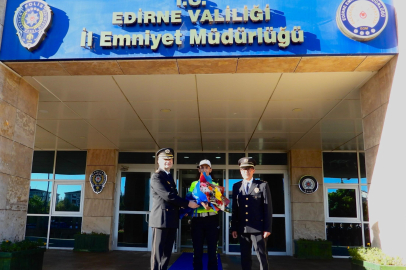 Edirne’nin Yeni Emniyet Müdürü Ayhan Göreve Başladı