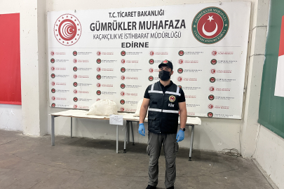 Kapıkule Sınır Kapısı'nda 51 Kilogram Sentetik Uyuşturucu Ele Geçirildi