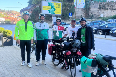 Bağımlılıkla Mücadeleye Dikkat Çekmek Amacıyla 500 Kilometre Pedal Çevirdiler